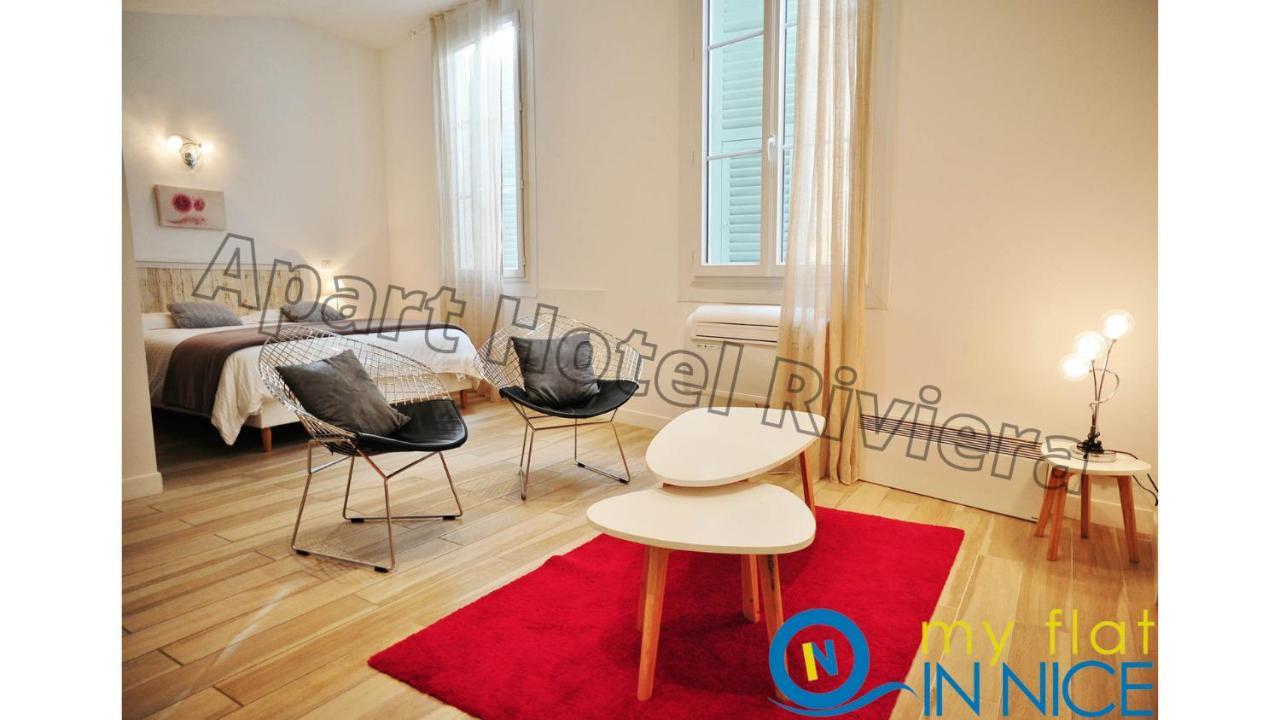 Aparthotel Riviera - Loft Gilly 1 - Old Town - 100 M Plage De La Promenade Des Anglais - Superbe Grand Studio Ac Nice Luaran gambar